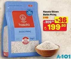 HASATA GÖNEN BALDO PİRİNÇ 2 KG fiyat ve kampanya bilgisi